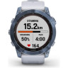 Часы GARMIN FENIX 7X SAPPHIRE SOLAR MINERAL BLUE DLC TITANIUM WITH WHITESTONE BAND 11152