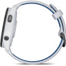 Часы GARMIN FORERUNNER 265 BLACK BEZEL WITH WHITESTONE CASE AND WHITESTONE/TIDAL BLUE SILICONE BAND 010-02810-11