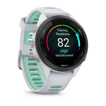 Часы GARMIN FORERUNNER 265S белый/голубой