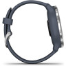 Часы GARMIN VENU 2 SILVER STAINLESS STEEL BEZEL WITH GRANITE BLUE CASE AND SILICONE BAND 10852