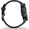 Часы GARMIN VENU SLATE STAINLESS STEEL BEZEL WITH BLACK CASE AND SILICONE BAND 10529