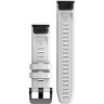 Ремешок GARMIN QUICKFIT 22 WATCH BANDS CARRERA WHITE SILICONE 11186
