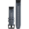 Ремешок GARMIN QUICKFIT 22 WATCH BANDS GRANITE BLUE SILICONE 11195