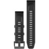 Ремешок GARMIN QUICKFIT 22MM BAND BLACK/BLACK SILICONE 10099
