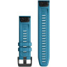 Ремешок GARMIN QUICKFIT BAND 22MM CIRRUS BLUE SILICONE 10646